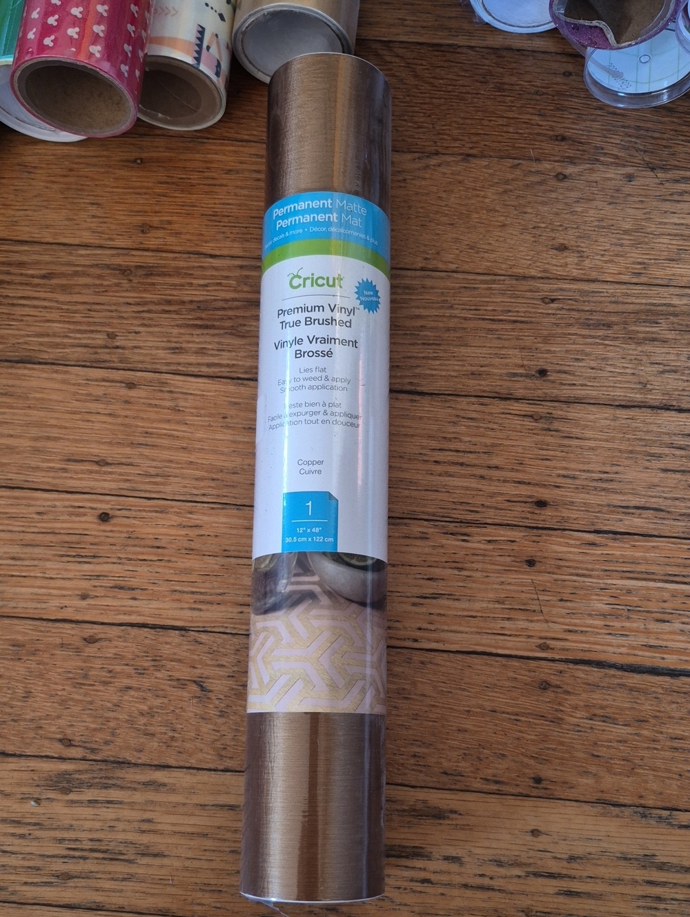 Cricut Premium Vinyl - Brushed Copper Tone